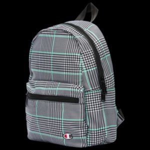 plaid champion backpack